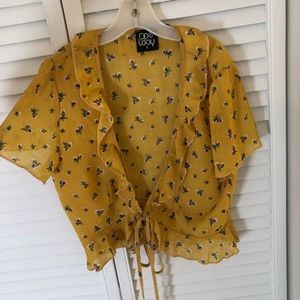 Princess Polly tie blouse